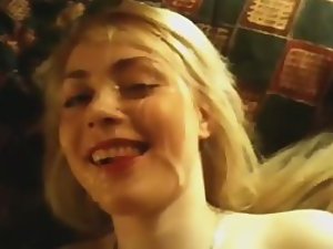 Sweet blonde girl fucked at home Picture 1