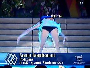 Sexy sights during a television show