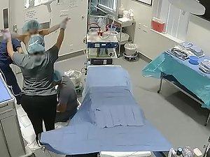 Spying on rich naked woman in a clinic Picture 2