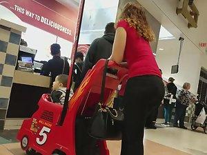 Sexy milf in transparent tights Picture 4