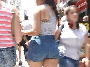 No idea how she got that big butt in such tiny shorts Picture 6