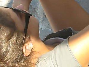 Hot nipple of a girl that sat down Picture 8