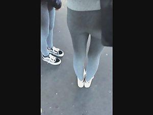 Grey tights seem popular nowadays Picture 6