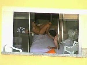 Peeping on neighbors having great sex Picture 8