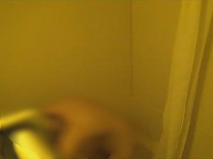 Naked girl spied under the shower Picture 2