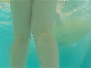 Asses from inside swimming pool Picture 4