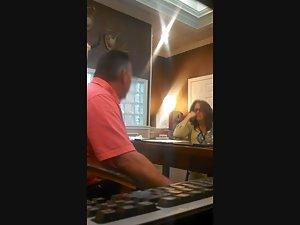 Flirty coworker gives blowjob to boss Picture 4