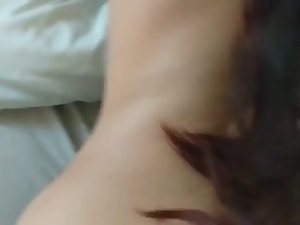 Satisfied slut gets a cum facial after sex Picture 1