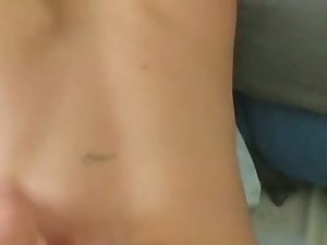 Satisfied slut gets a cum facial after sex Picture 3