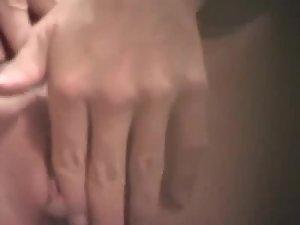 Blonde girl spied having phone sex Picture 5