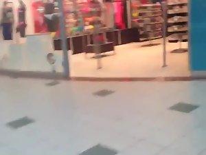 Upskirt of an attention whore Picture 4