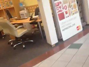 Upskirt of an attention whore Picture 5