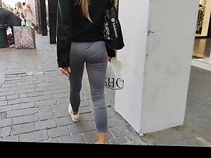 Tight buttocks confirm she is a sporty girl Picture 2