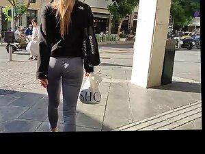 Tight buttocks confirm she is a sporty girl Picture 6
