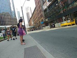 Spicy girl spotted with sugar daddy on the street Picture 1