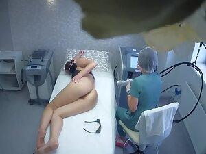 Spying on hair removal and asshole photo session Picture 1
