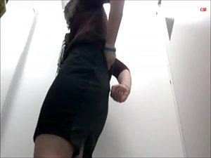 Her friend helps her choose a dress Picture 6