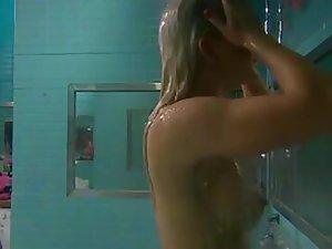 Hot women showering on a big brother Picture 2