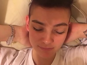Cum facial for cute tomboy girl Picture 1