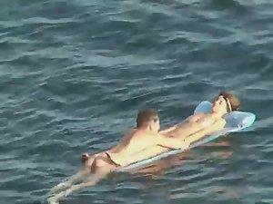 Floating on top of girlfriend's pussy Picture 3