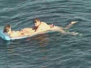 Floating on top of girlfriend's pussy Picture 8