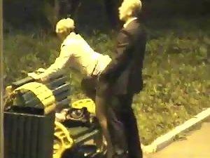 Interesting sex caught on a park bench Picture 6