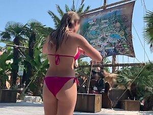 Lots of hot asses all over the water park Picture 6