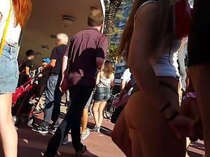 White girl with thick ass walks with her black boyfriend Picture 5