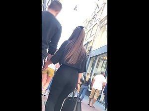 Checking out her ass despite the boyfriend Picture 1