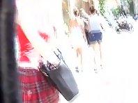 Following a bubble but under a skirt Picture 5