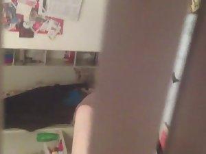 Peeping on neighbor's naked breasts Picture 2