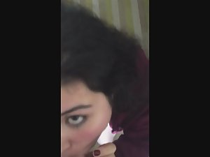 Premature ejaculation ends up in her hair Picture 2