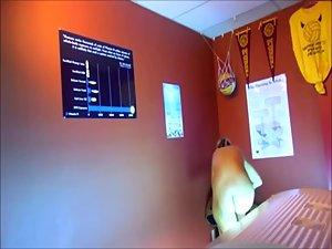 Tiny chick prepares to do some tanning Picture 5