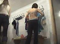 Naked girls in a locker room Picture 7