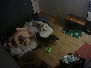 Hidden cam caught wild sex at home Picture 8