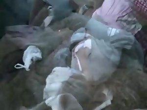 Peeking on her sensual nipples Picture 2