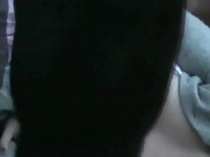 Peeking on her sensual nipples Picture 7