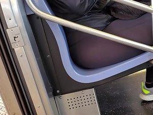 Following a girl from the train to see her thong Picture 5