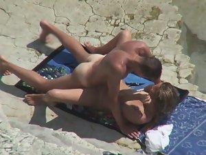 Reluctant beach sex Picture 1