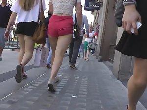 Charging into red shorts and big ass Picture 3