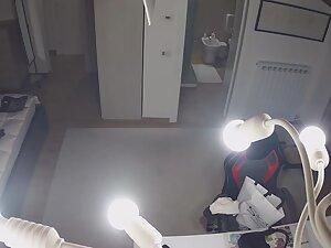 Spying on naked beauty in her apartment Picture 3