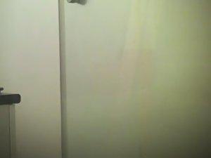 Tramp spied naked in the bathroom Picture 2