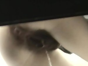 Hairy monster pussy took a piss Picture 1