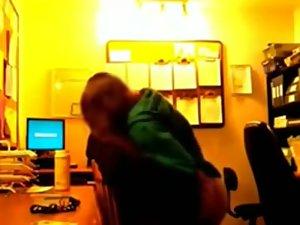 Security cam caught sex in the workplace Picture 7