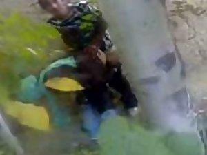 Guy gets scared while fucking his girl Picture 1