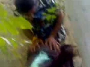 Guy gets scared while fucking his girl Picture 2