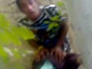 Guy gets scared while fucking his girl Picture 3