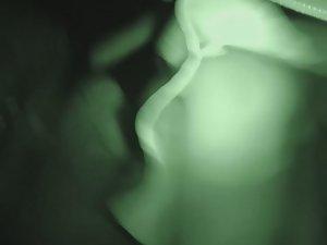 Dancing pussy slips out of thong in nightclub upskirt Picture 2