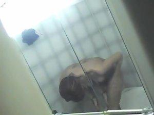 Girlfriend caught me filming her shower Picture 4