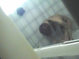 Girlfriend caught me filming her shower Picture 6